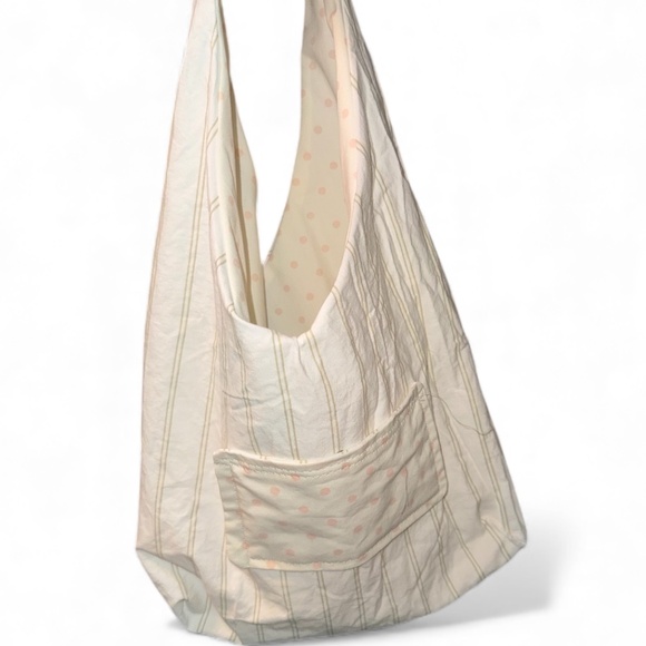 Handmade Reversible Shoulder Slouch bag - Picture 1 of 4